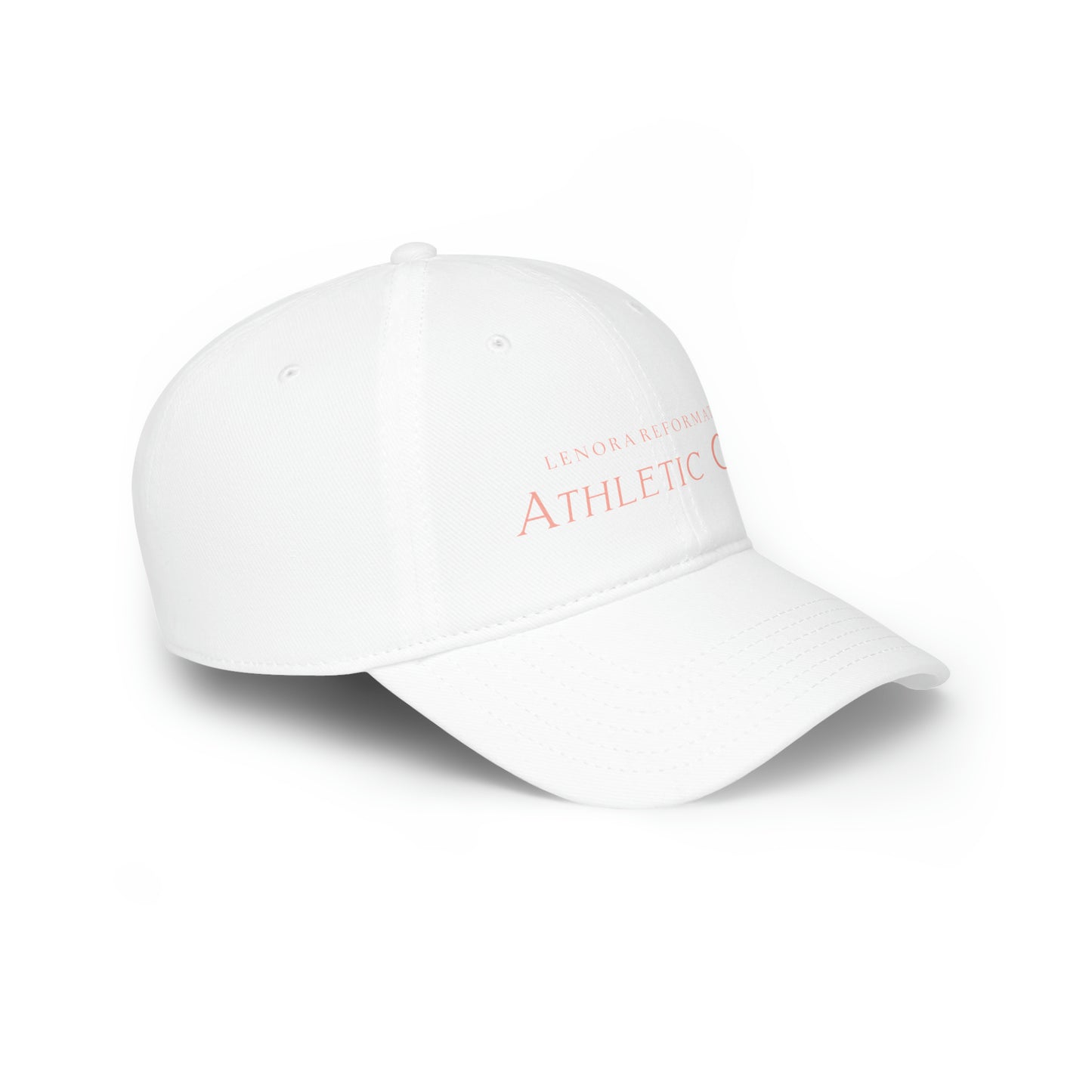 Low Profile Baseball Cap | Athletic Club | Basic Essentials | Peach