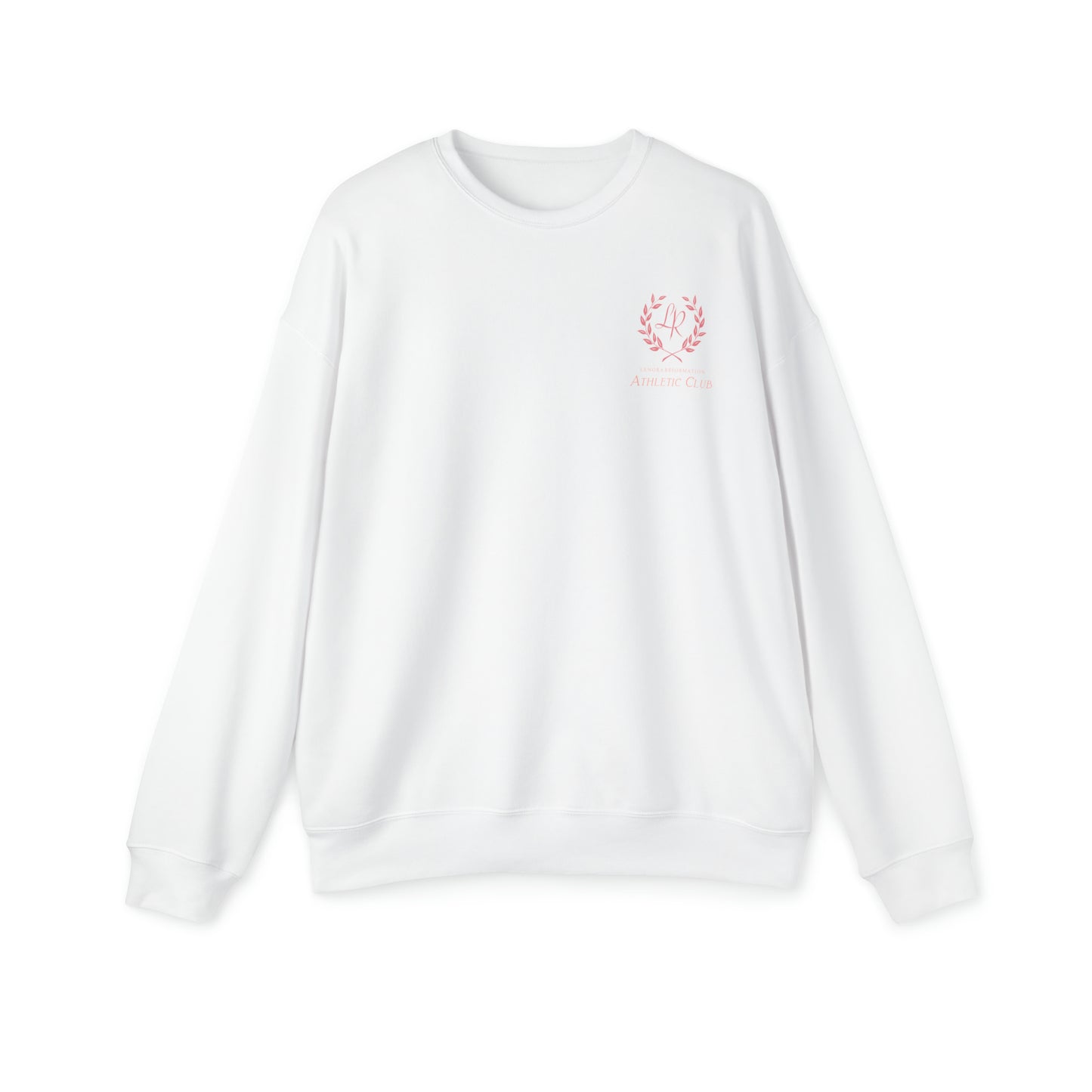 Unisex Sweatshirt | Athletic Club | Basic Essentials | Peach
